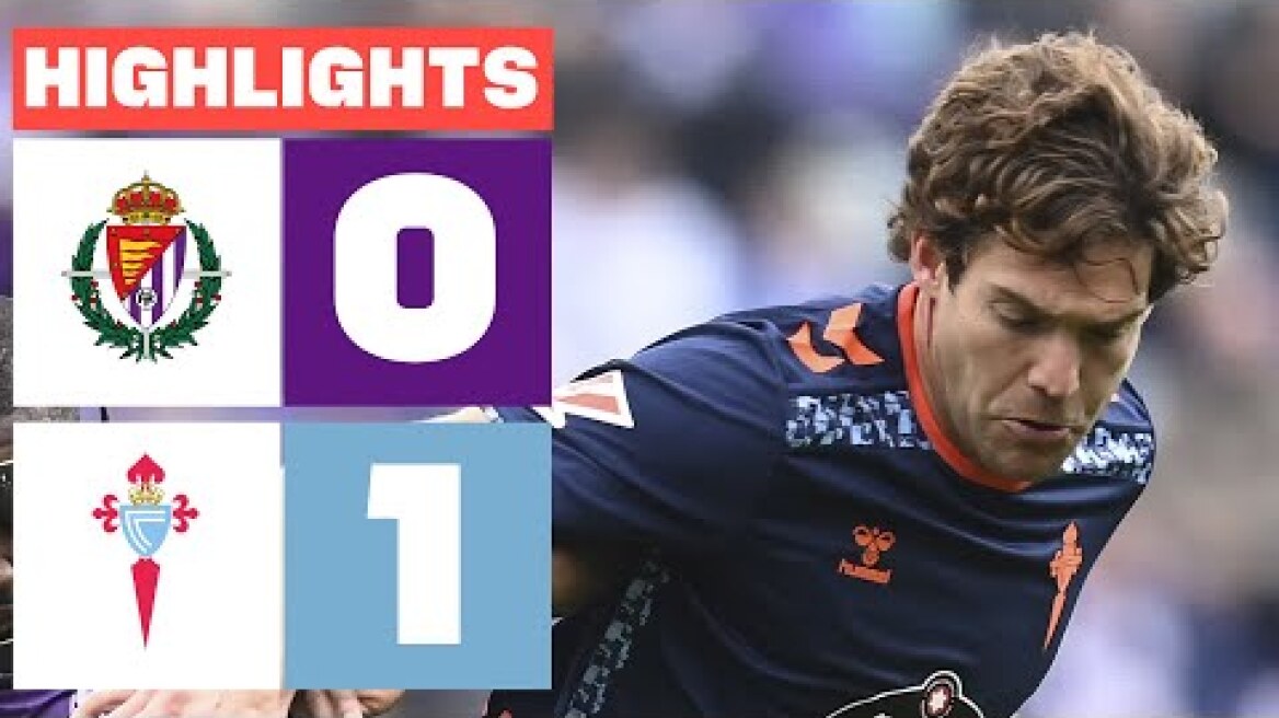 REAL VALLADOLID CF 0 - 1 RC CELTA I RESUMEN LALIGA EA SPORTS