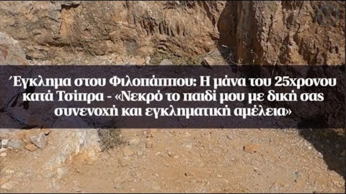 Έγκλημα στου Φιλοπάππου: Η μάνα του 25χρονου κατά Τσίπρα