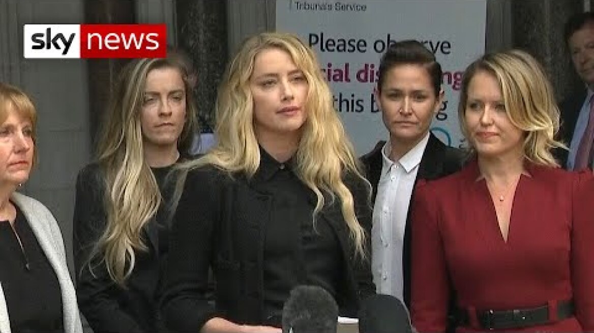 BREAKING: Amber Heard: 'Incredibly painful' to relive breakup with Jonny Depp