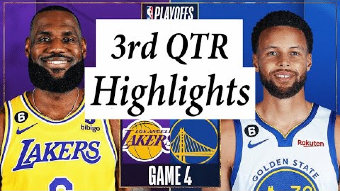 Los Angeles Lakers vs. Golden State Warriors Full Highlights 3rd QTR | May 8 | 2023 NBA Playoffs