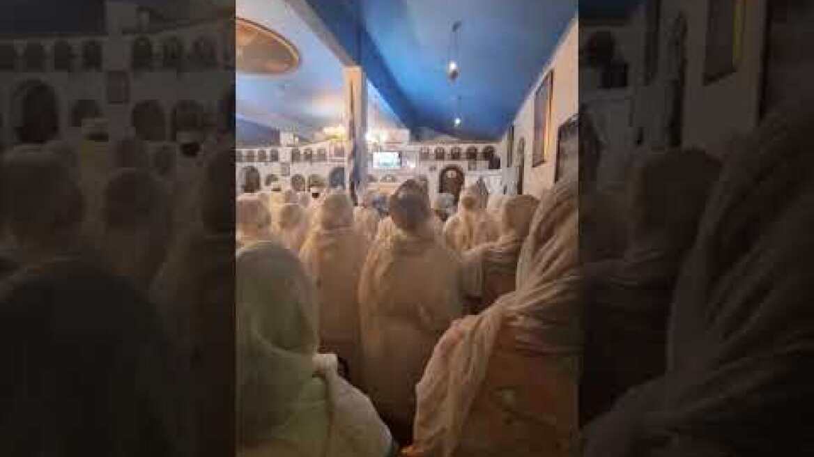 Χριστιανοί Ορθόδοξοι Αιθιοπίας γιορταζουν τα Χριστούγεννα σήμερα στην Αθήνα