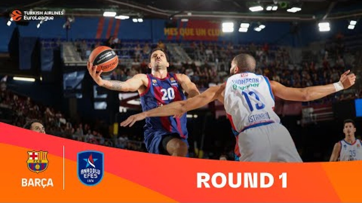 Barcelona starts in style! | Round 1, Highlights | 2023-24 Turkish Airlines EuroLeague