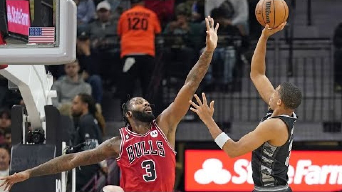 Chicago Bulls vs San Antonio Spurs - Full Game Highlights | October 28, 2022 | 2022-23 NBA Season