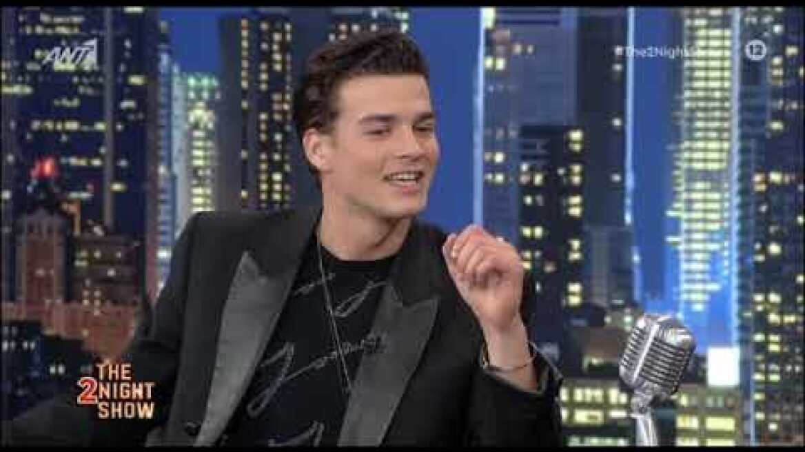 Ο Ανδρέας Αθανασόπουλος από το GNTM, στο The 2night Show