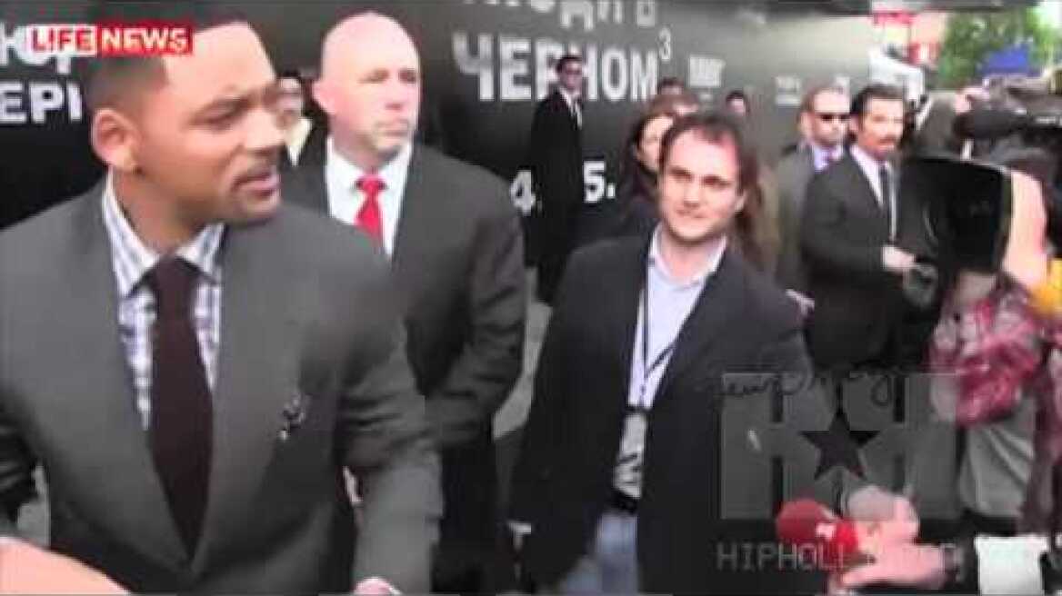 Will Smith Slaps Reporter! - HipHollywood.com