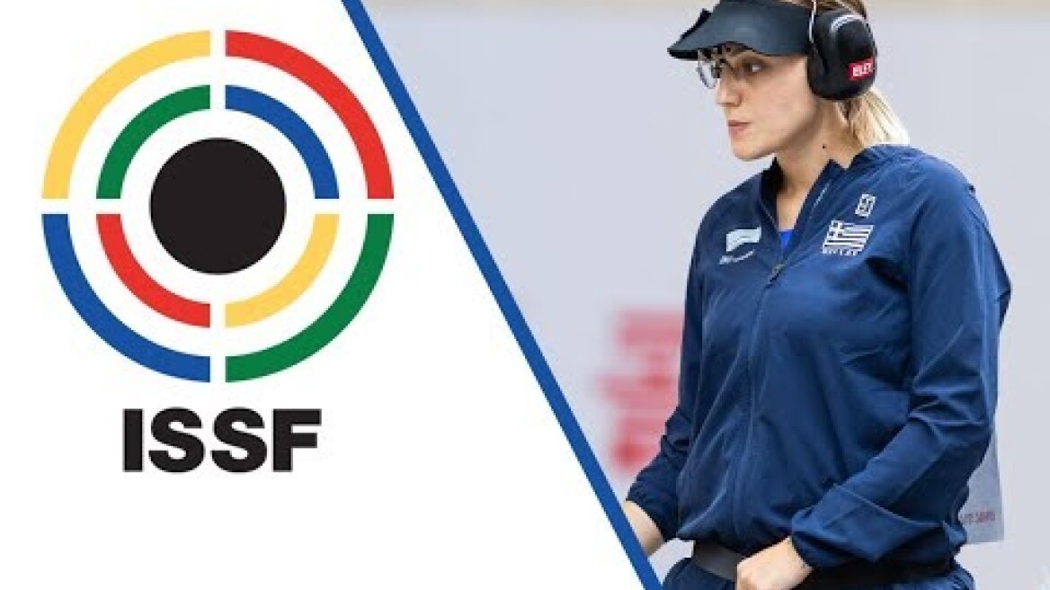 Interview with Anna KORAKAKI (GRE) - 2018 ISSF World Championship in all events in Changwon (KOR)