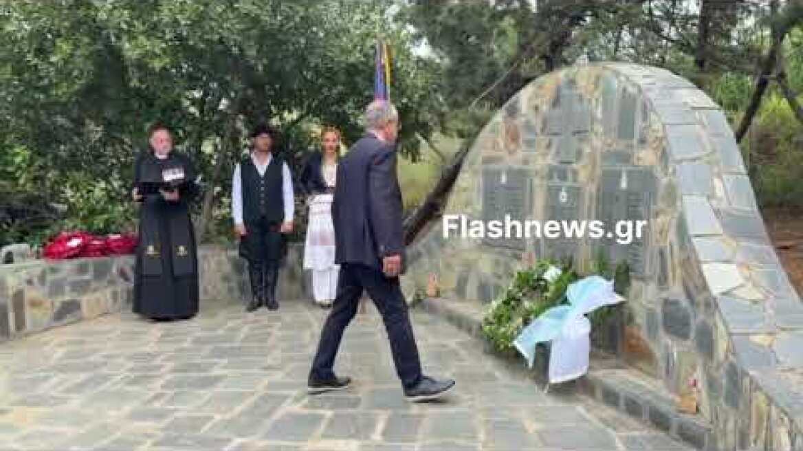 Στεφάνι στο μνημείο πεσόντων της RAF στο Μαλεμε κατέθεσε η Πριγκίπισσα Άννα 