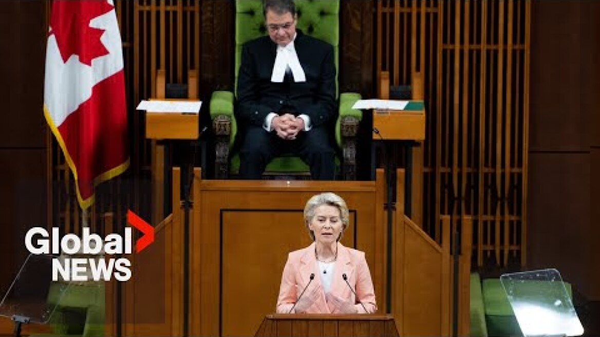 European Commission president honours Ukrainian women on eve of International Women’s Day | FULL