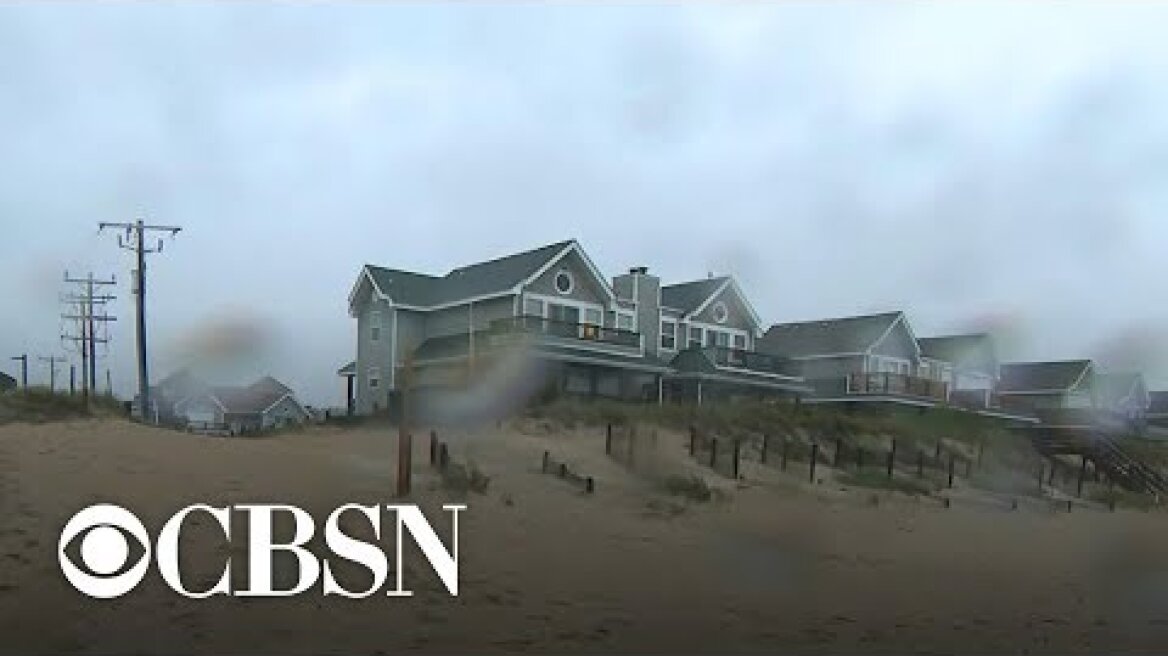 Hurricane Dorian slams North Carolina coast