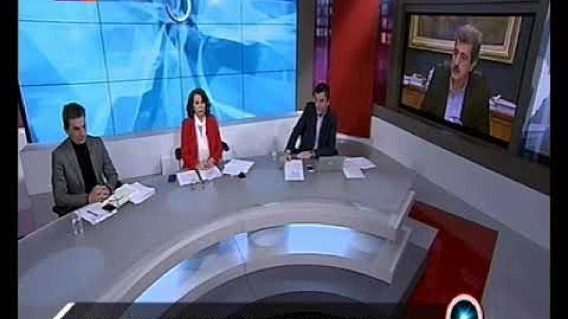 Ο Παύλος πολάκης στη "Δεύτερη Ματιά"