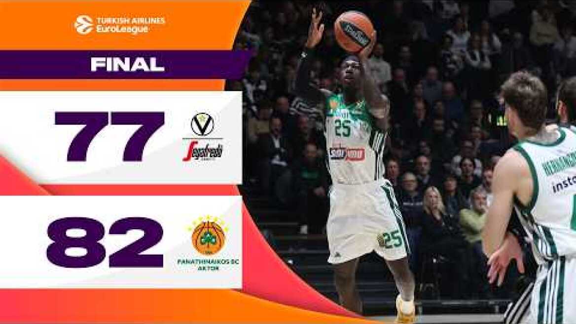 Virtus-Panathinaikos | RS Round 10 Highlights | 2024-25 Turkish Airlines EuroLeague