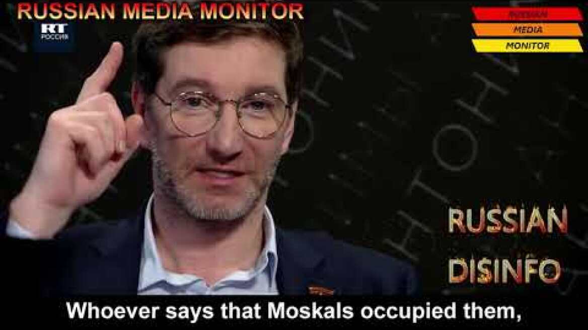 RT's director of broadcasting Anton Krasovsky suggests drowning or burning Ukrainian children