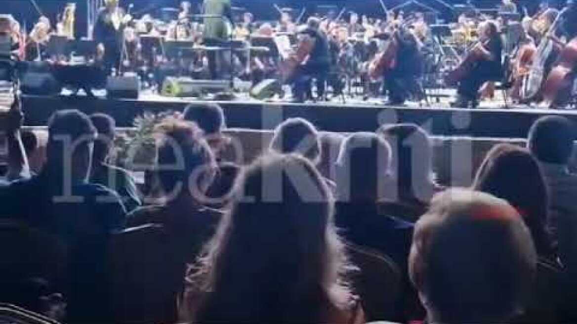 Ο Placido Domingo στη Μονή Τοπλού