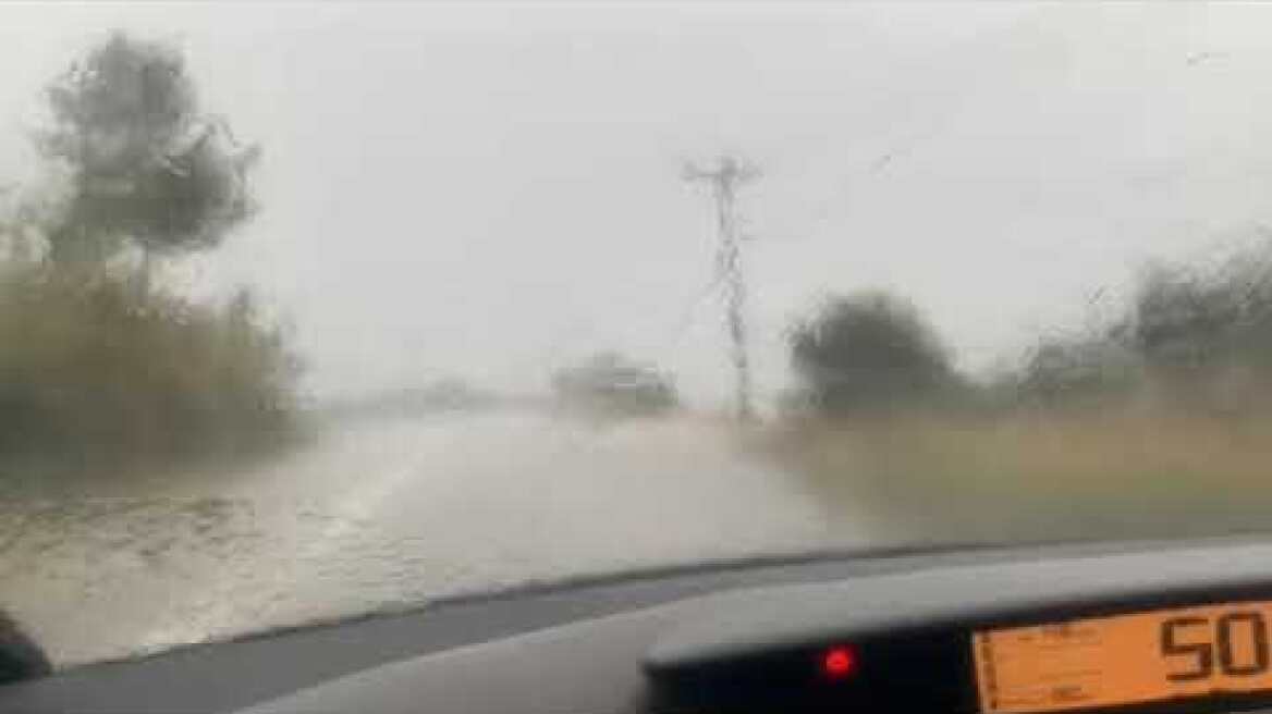 HALKIDIKINEWS - Κακοκαιρία Χαλκιδική 01/12/22