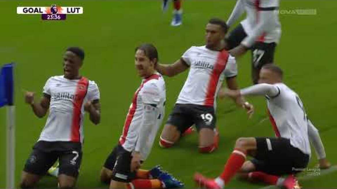 Έβερτον-Λούτον: 1-2 (MD 7, 30/09/2023)