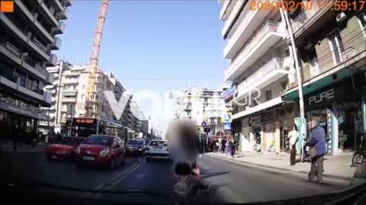 Παράσυρση γυναίκας στη Θεσσαλονίκη - Voria.gr