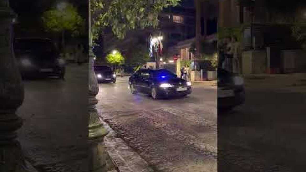 Το δείπνο του Κώστα Τασούλα στο ζεύγος Μακρόν στο Προεδρικό Μέγαρο (1)