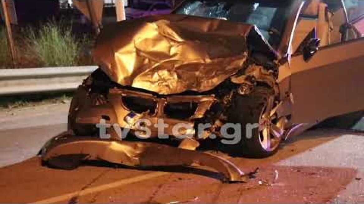 Βίντεο από το τραγικό τροχαίο στην είσοδο της Λαμίας