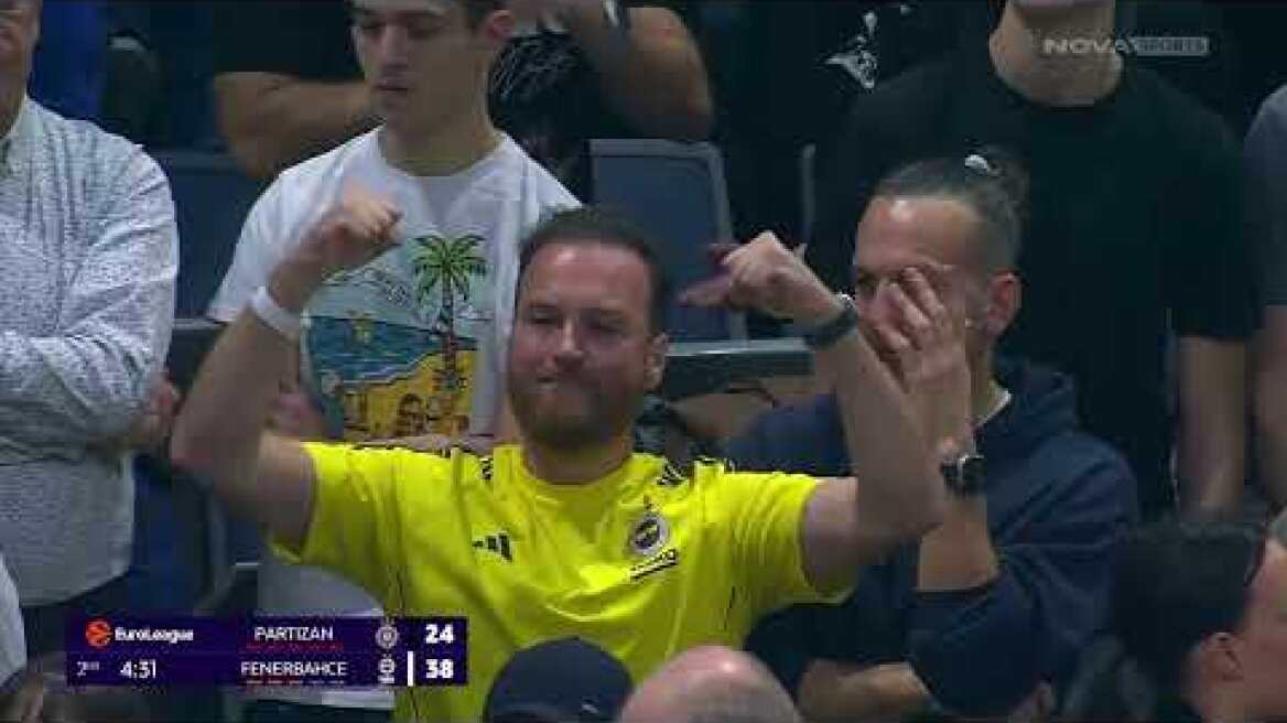 Παρτίζαν - Φενέρμπαχτσε: 87-99 (MD 12, 21/11/2025)