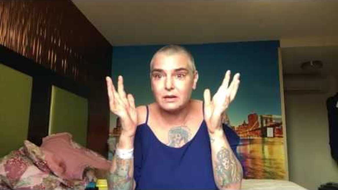 Sinead O'Connor Facebook Video