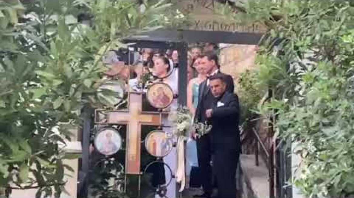 Ο γάμος του Γιώργου Αγγελόπουλου με τη Δήμητρα Βαμβακούση (3)