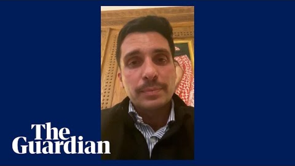 Jordan's former crown prince says he's under house arrest