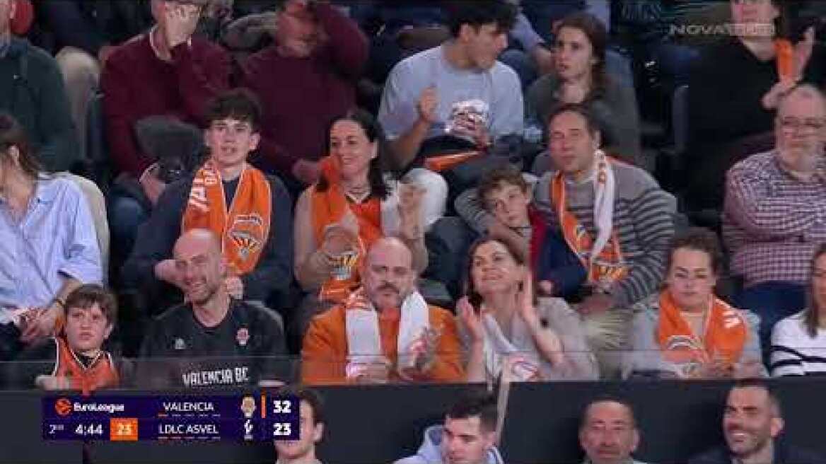 Βαλένθια - Βιλερμπάν: 82-67 (MD 28, 12/02/2026)