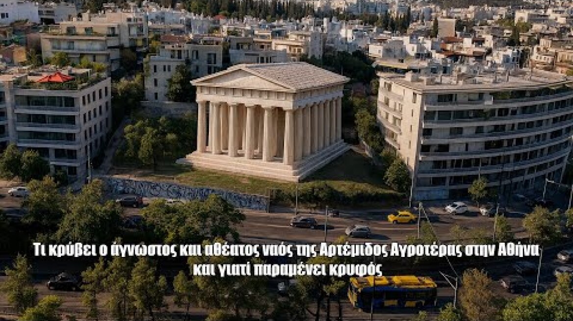 Τι κρύβει ο άγνωστος και αθέατος ναός της Αρτέμιδος Αγροτέρας στην Αθήνα και γιατί παραμένει κρυφός