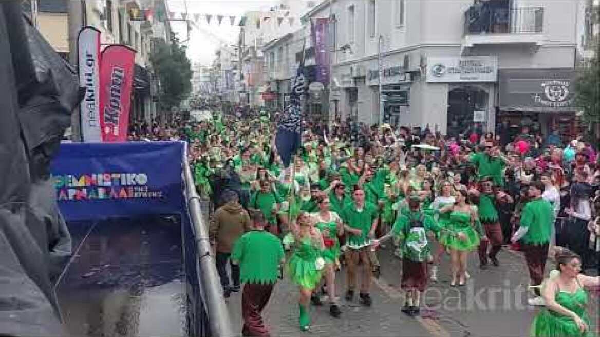 Με εντυπωσιακά άρματα και χιλιάδες καρναβαλιστές κορυφώνεται σήμερα το Ρεθεμνιώτικο Καρναβάλι