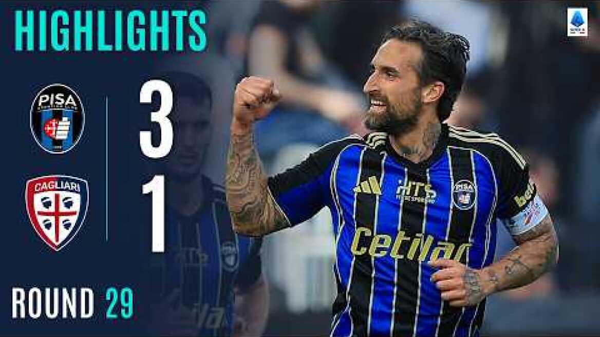 PISA-CAGLIARI 3-1 | HIGHLIGHTS | Caracciolo the Hero in Pisa’s Second Win | SERIE A 2025/26