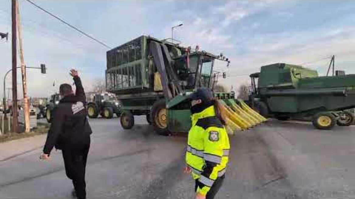 Αγροτικές κινητοποιήσεις στον Πλατύκαμπο (3)