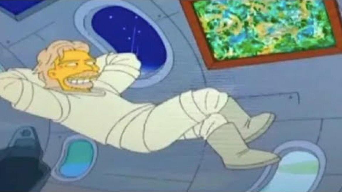 The Simpsons Predicted Richard Branson In Space 7 Year Ago | The Simpsons Predictions