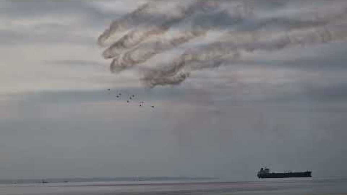 Εντυπωσιακά πλάνα από το Air Show της Θεσσαλονίκης