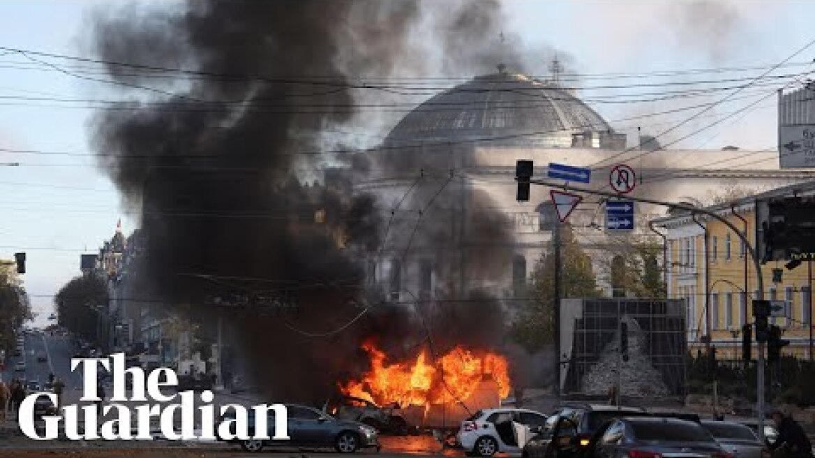 Kyiv hit by Russian missiles for first time in months