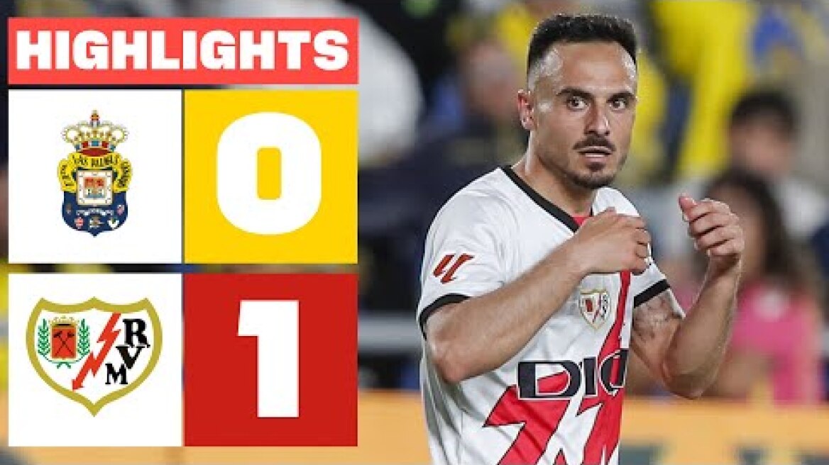 UD LAS PALMAS 0 - 1 RAYO VALLECANO I RESUMEN LALIGA EA SPORTS