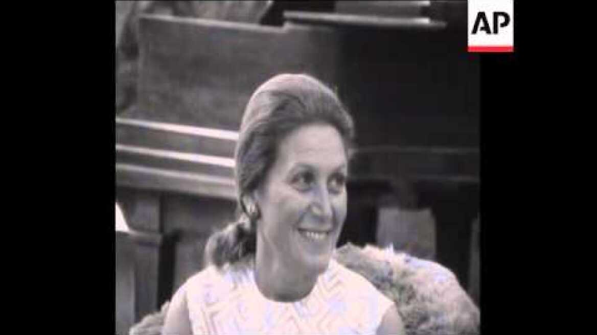 SYND 9-4-70 SVETLANA STALIN WITH HER NEW HUSBAND