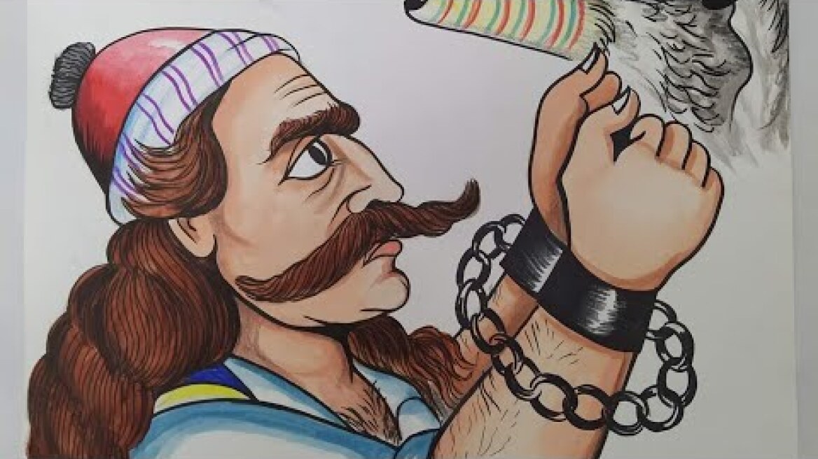 Τα βασανιστήρια του ήρωα Ανδρούτσου -Θανασης Σπυροπουλος