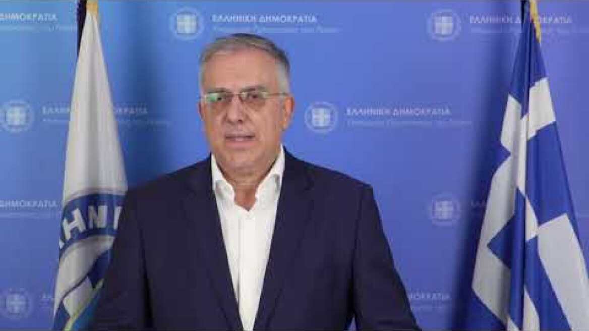Τάκης Θεοδωρικάκος: «Αμετάκλητη η απόφασή μας να συνεχιστεί η κάθαρση στην ΕΛ.ΑΣ»