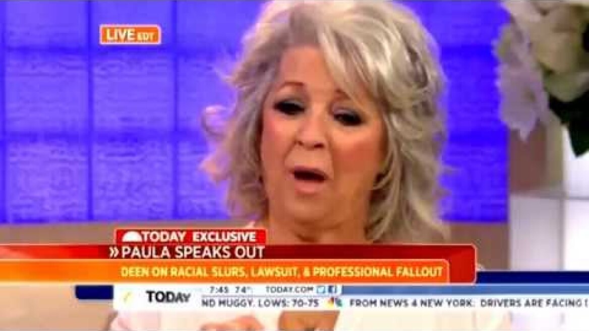 Complete PAULA DEEN 'Today Show' Interview - 'I"m Not A Racist" - 6/26/2013 [HIGH QUALITY!!] Full!