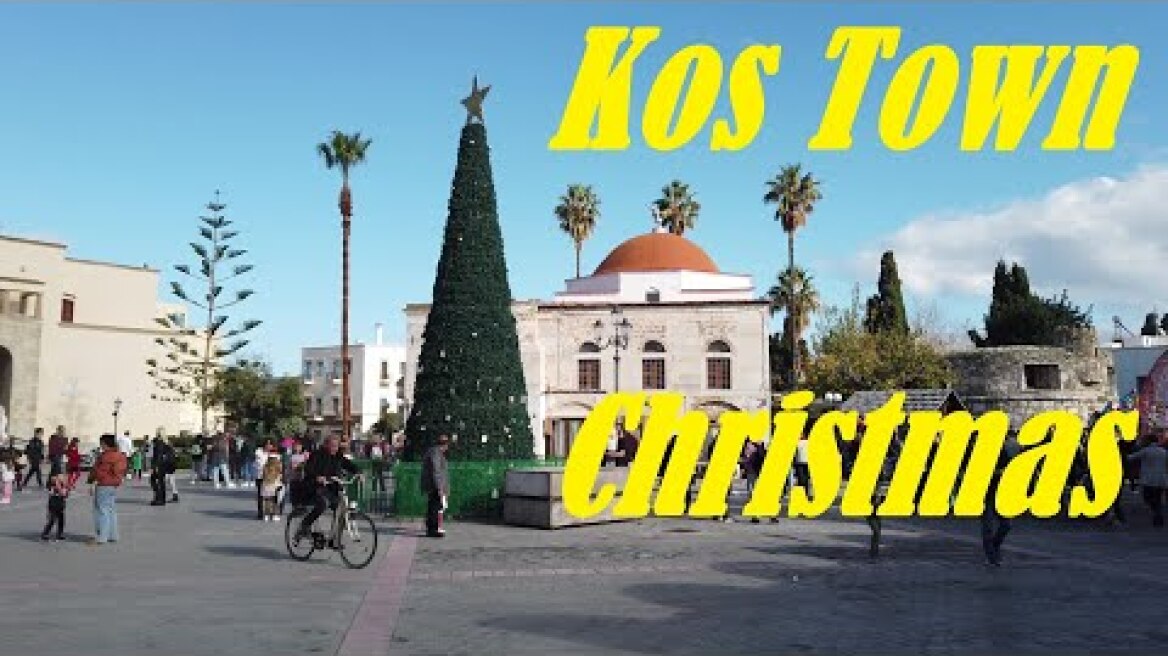 A Kos Town Christmas on the island of Kos in Greece