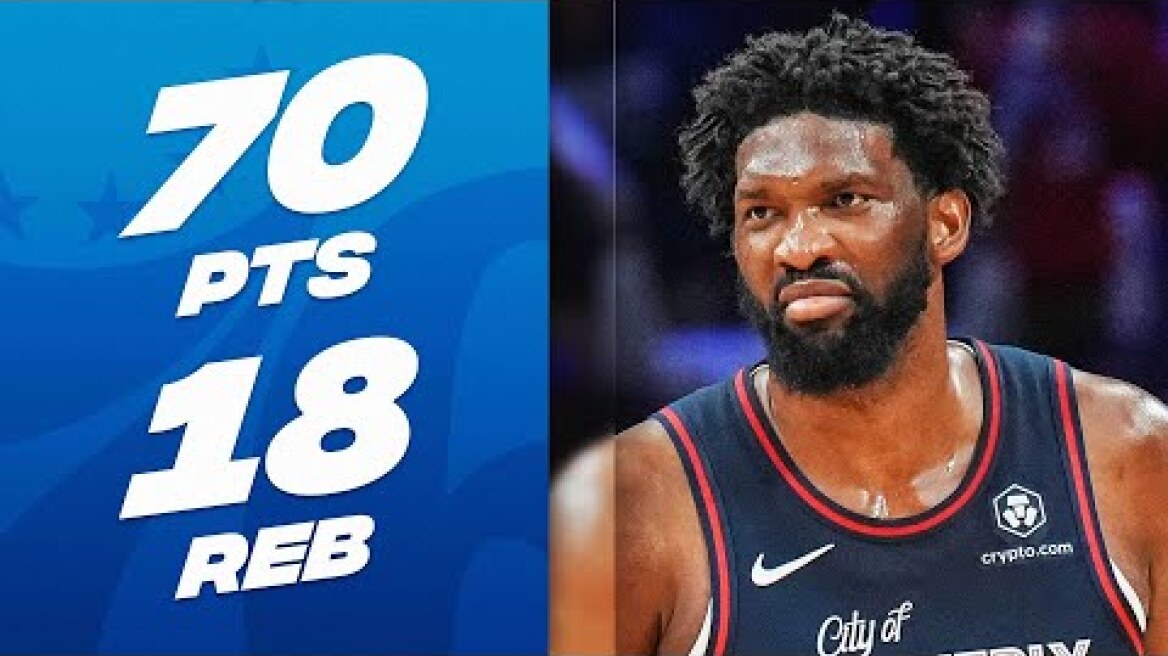 EVERY POINT From Joel Emiid's 70-PT CAREER-HIGH Performance!😲  | January 22, 2024