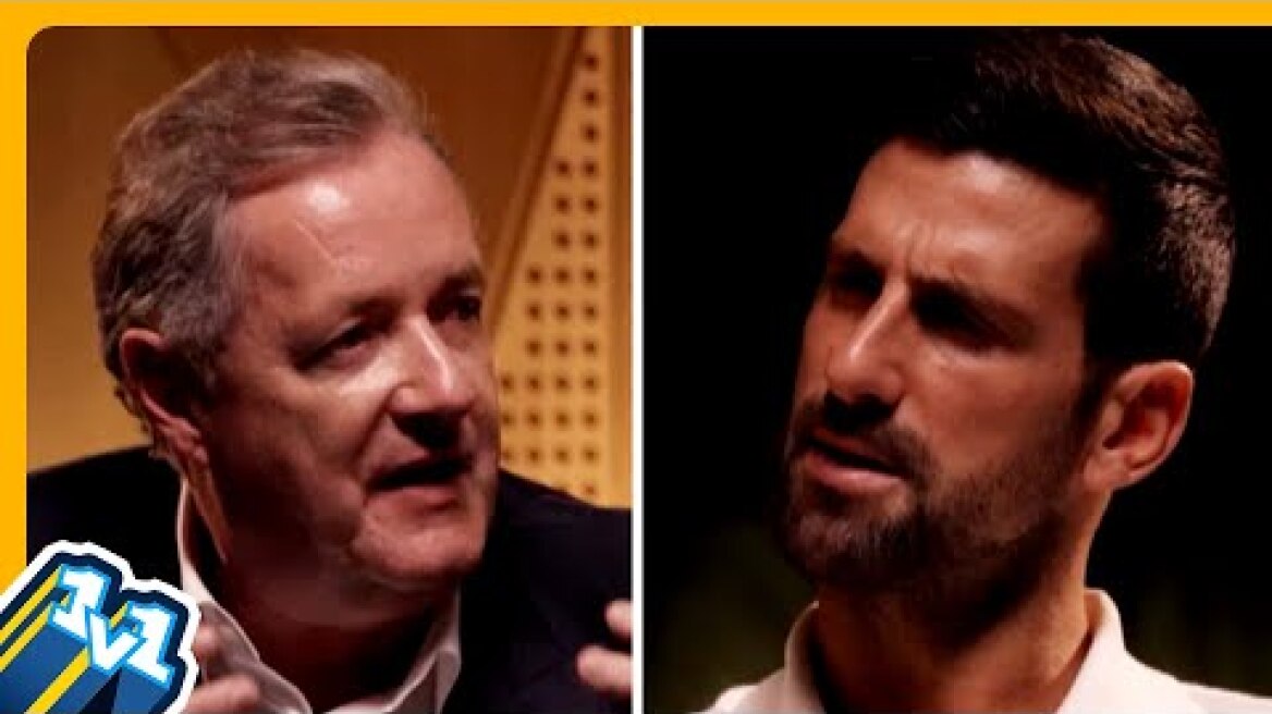“I Want To Apologize” Novak Djokovic & Piers Morgan Finally Meet | On Sinner, Ronaldo & More