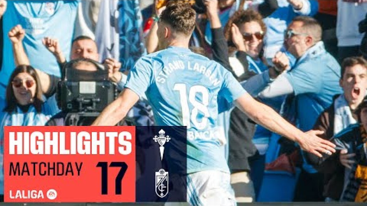 Resumen de RC Celta vs Granada CF (1-0)