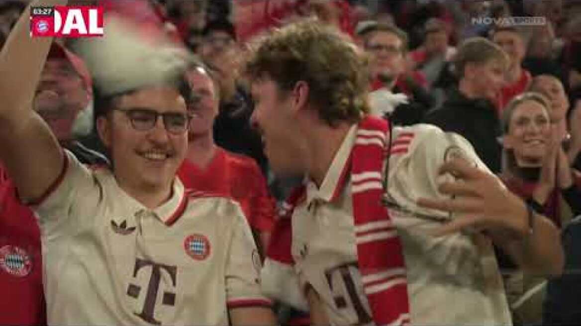 Μπάγερν Μονάχου - Λειψία: 6-0 (MD1, 22/08/2025)