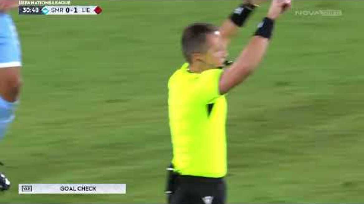 Σαν Μαρίνο - Λιχτενστάιν: 1-0 (League D, Group 1, MD 1, 5/9/24)