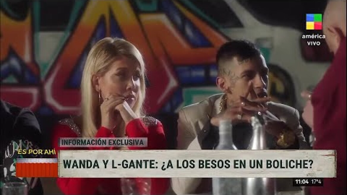 Wanda Nara y L-Gante: videoclip, salida juntos y ¿besos?