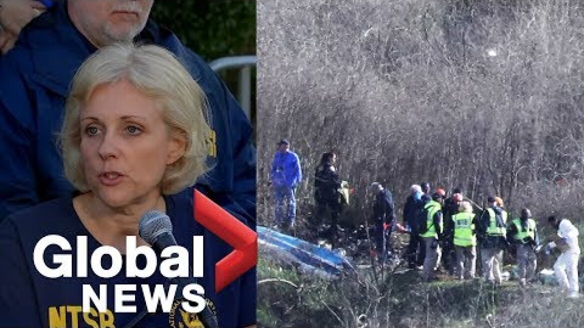 Kobe Bryant death: NTSB, authorities provide update into helicopter crash