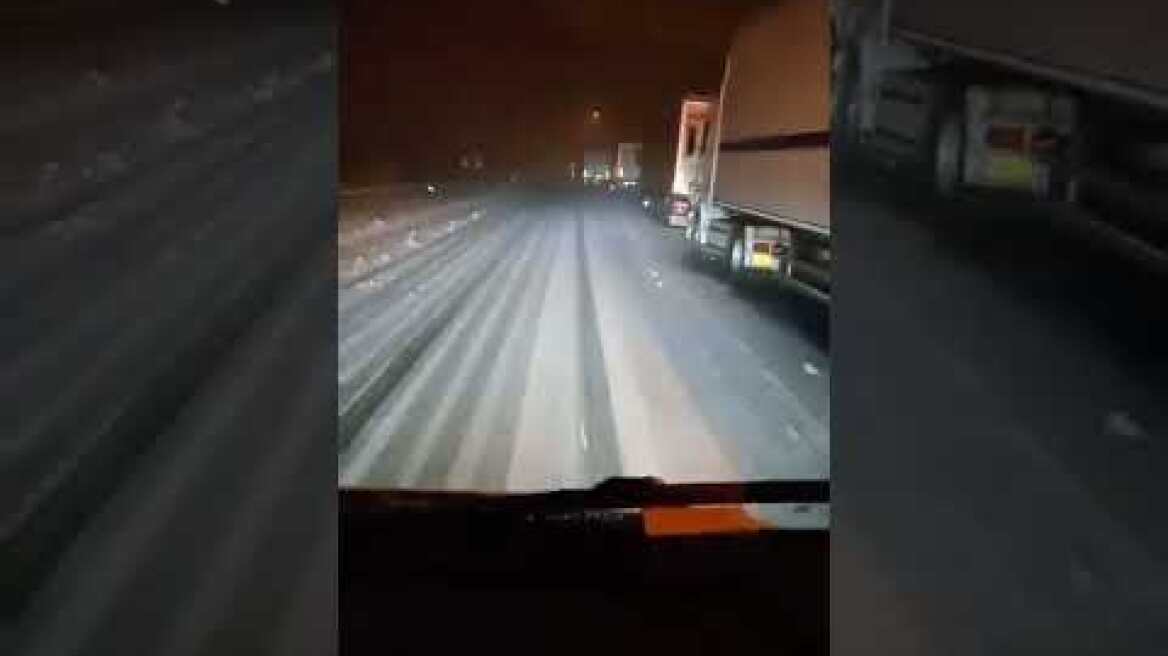 kozan.gr: Ώρα 22:50: Εγνατία Οδός, είσοδος Γρεβενών από Κοζάνη