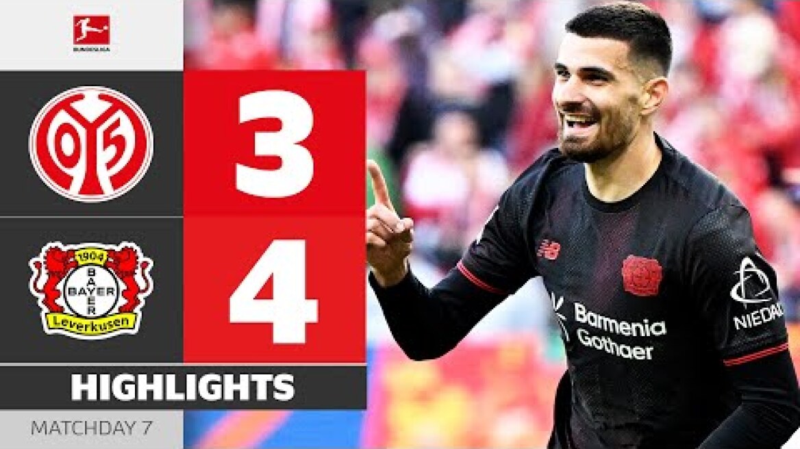PURE DRAMA! | MAINZ 05 - BAYER 04 LEVERKUSEN | Highlights | Matchday 7 – Bundesliga 2025/26