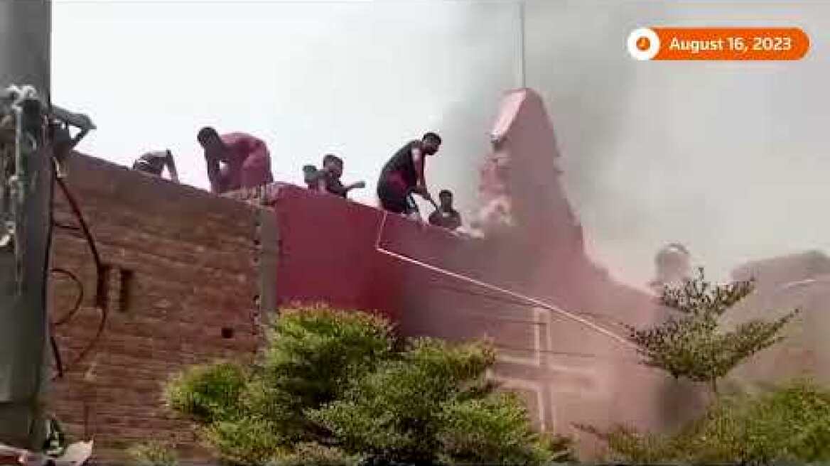 Religious violence erupts in Pakistan